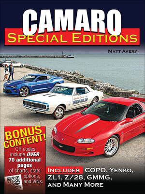 cover image of Camaro Special Editions